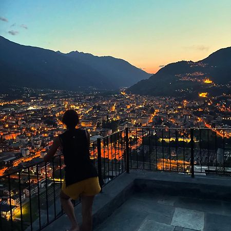 Ca Rossa #Exclusive Panzió Sondrio Kültér fotó